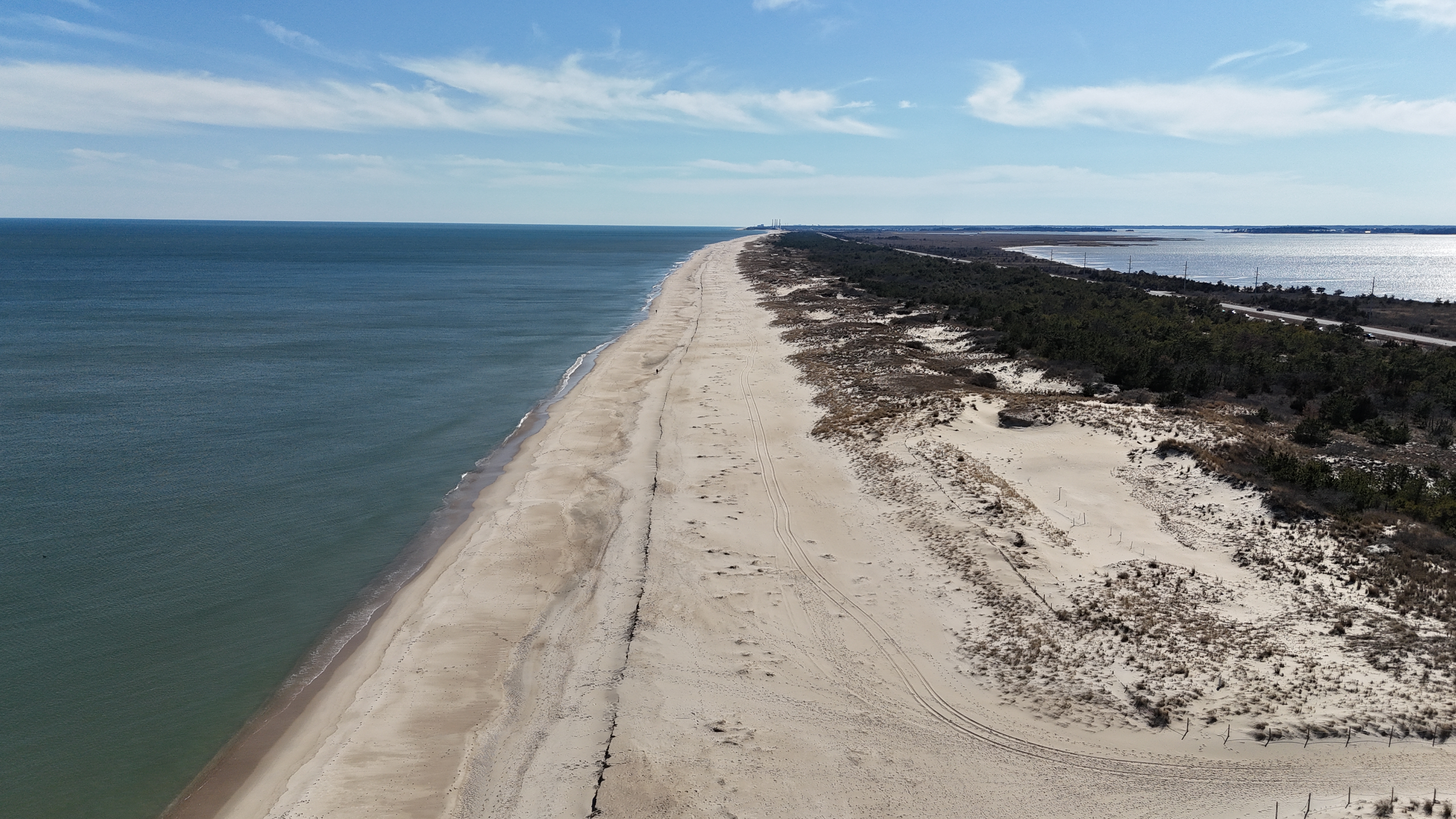 Dewey Beach Aerial View